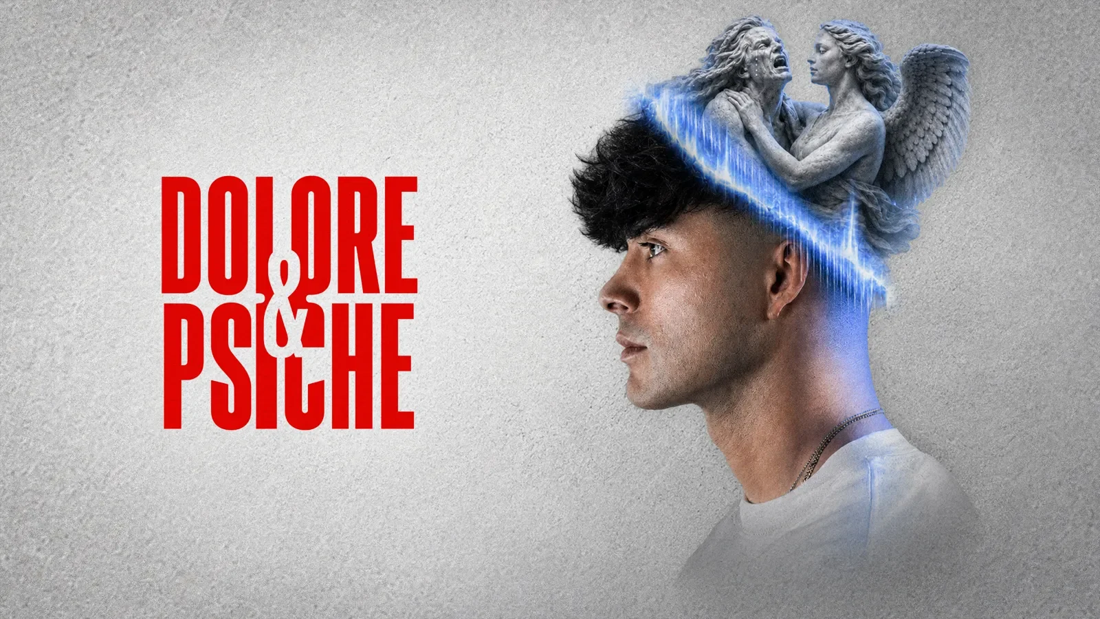 Dolore e Psiche Prime Video key art and thumbnail designed by Aiman of Studio Aiman for ADG and Alessandro Della Giusta
