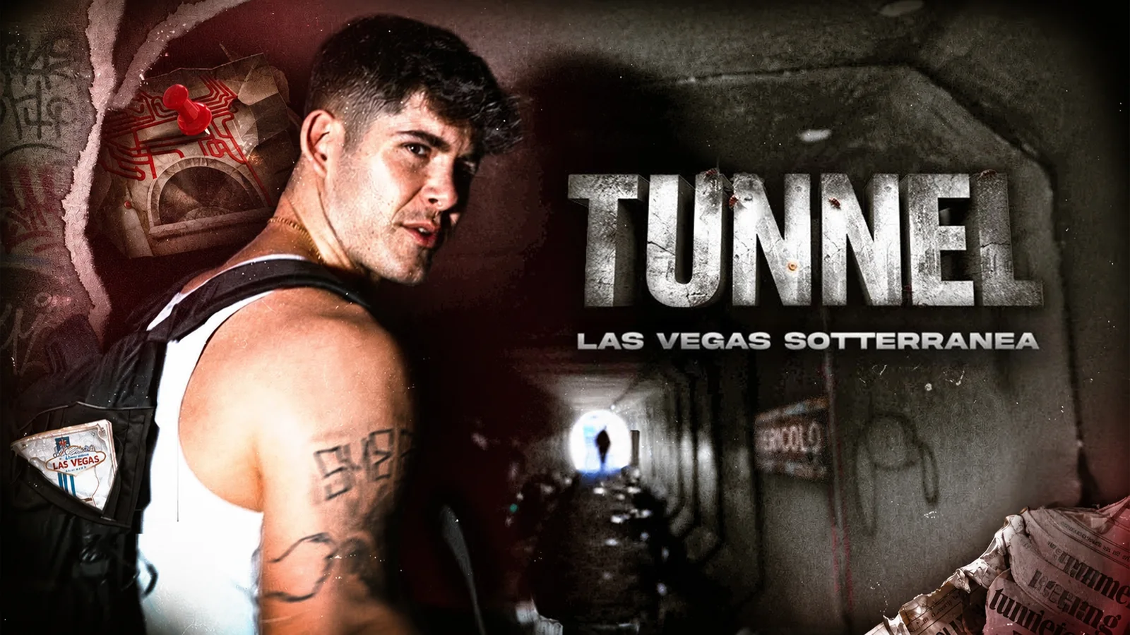 Tunnel · Las Vegas sotterranea · Prime Video Cover 16:9